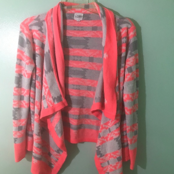 B Sharp Tops - Mohair Blend B Sharp Draped Cardigan
